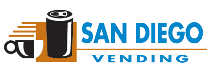 A logo for san diego vendors